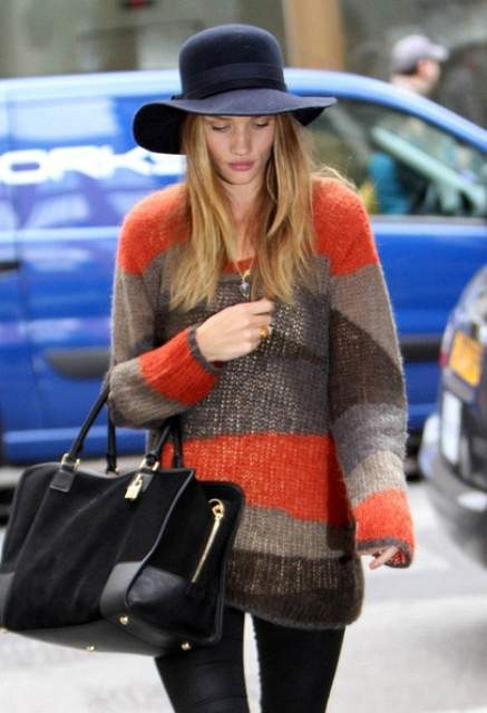 Rosie Huntington Whiteley Casual Hats Wide SMcJA3 U6dOl