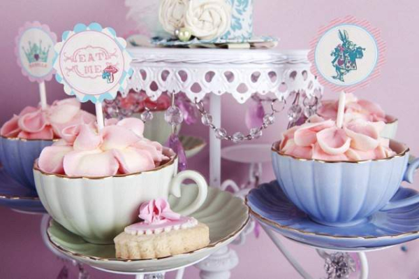 cups and candies