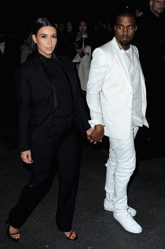 Kim Kardashian Kanye West Givenchy