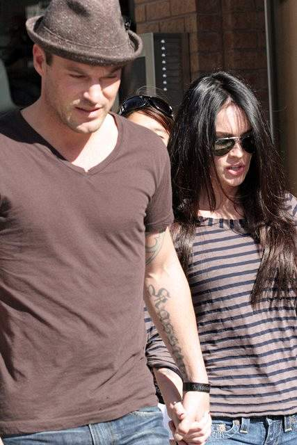 Megan Fox and Brian Austin Green in Toronto