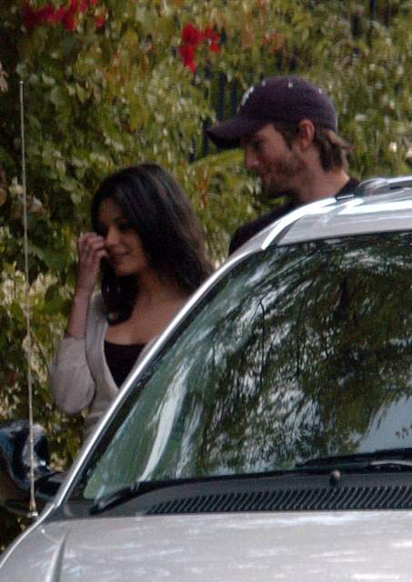 EXCLUSIVE Ashton Kutcher punks friend Mila Kunis