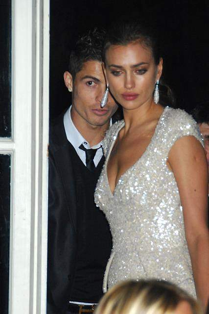 Cristiano Ronaldo and Irina Shayk attend Marie Claire awards in Madrid  Spain  r P  rPictured  Cristiano Ronaldo and Irina Shayk  r P  r B Ref  SPL334845  171111    B  BR   rPicture by  Prisma   Splash News BR   r  P  P  r B Splash News and Pictures  B  B