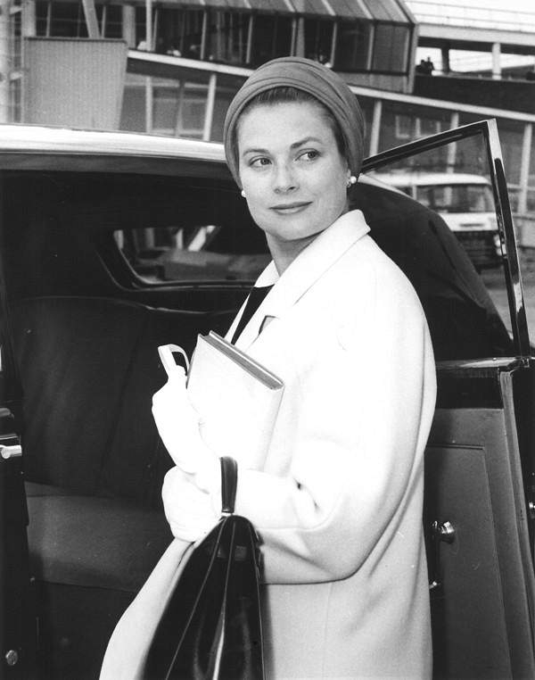 Princess Grace at a London airport July 14 1965 