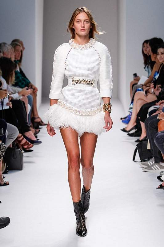 Pixelformula BalmainWomenswear Summer 2014Ready To Wear Paris