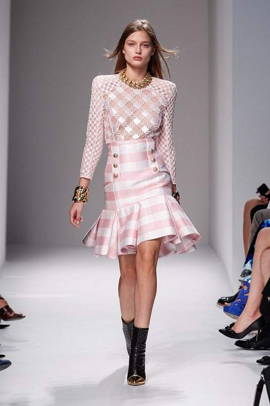 Pixelformula BalmainWomenswear Summer 2014Ready To Wear Paris