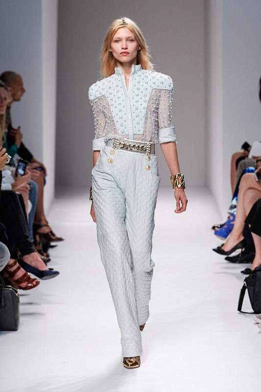 Pixelformula BalmainWomenswear Summer 2014Ready To Wear Paris