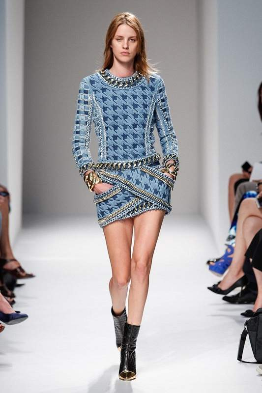 Pixelformula BalmainWomenswear Summer 2014Ready To Wear Paris
