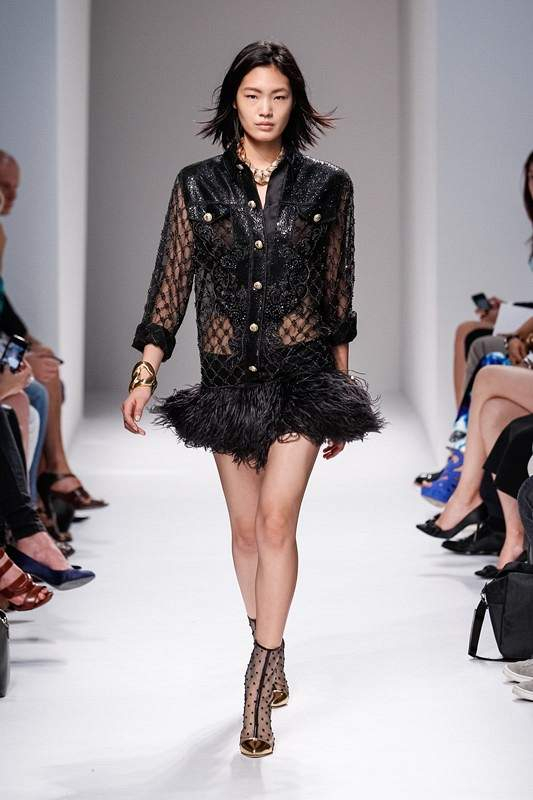 Pixelformula BalmainWomenswear Summer 2014Ready To Wear Paris