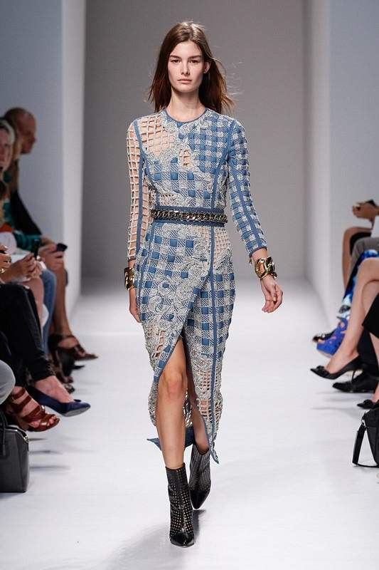 Pixelformula BalmainWomenswear Summer 2014Ready To Wear Paris
