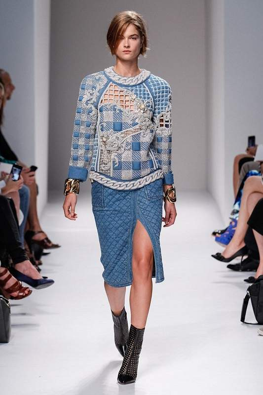 Pixelformula BalmainWomenswear Summer 2014Ready To Wear Paris