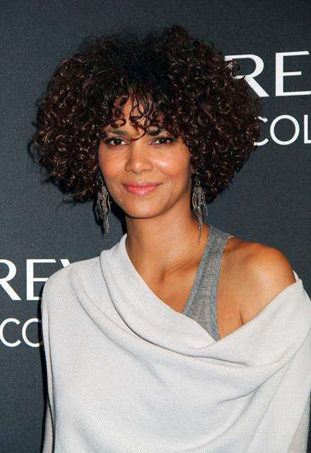 Halle Berry launches new Revlon makeup in New York