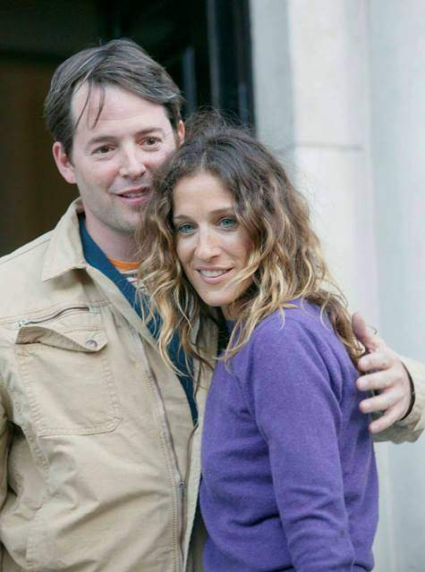 Matthew Broderick and Sarah Jessica Parker take a break in Dublin Ireland before going to County Donegal in the north west of Ireland where they have a holiday home They are travelling with their young baby James accompanied by a nanny r P rPicture Ma