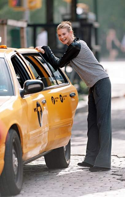 Behati Prinsloo seen entering a taxi cab while doing a Victoria Secret photoshoot in NYC r P rPictured Behati Prinsloo r P B Ref SPL549075 220513 B BR rPicture by Jason Webber Splash News BR r P P r B Splash News and Pictures B BR 