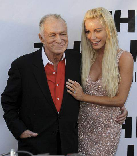 The Thalians honor Hugh Hefner for a lifetime of philanthropy at their 55th Anniversary Gala at the Playboy Mansion in Bel Air CA