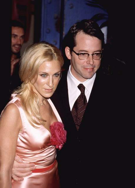 Sarah Jessica Parker Matthew Broderick at IFP Gotham 2000 Awards NY 9 20 00 by CJ Contino