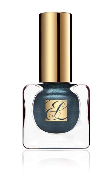 Pure Color Vivid Shine Nail Lacquer in Midnight Metal gr