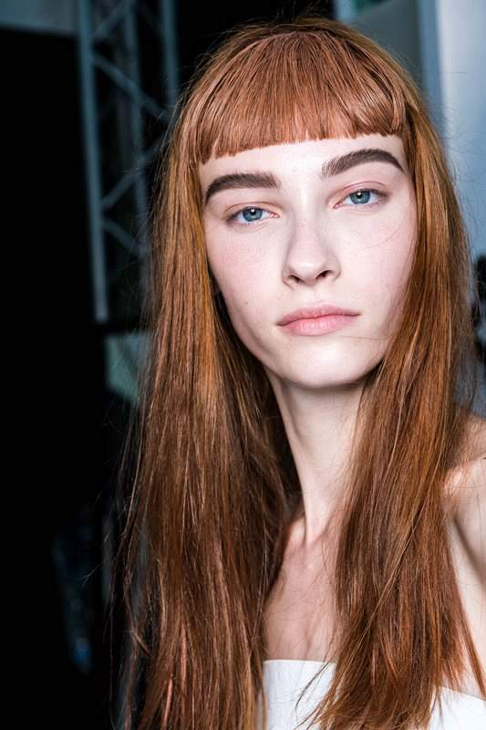 Models in a backstage beauty shoot september 2013 nReady to wear Women summer 2014 nAcne