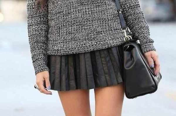 knit with skirt