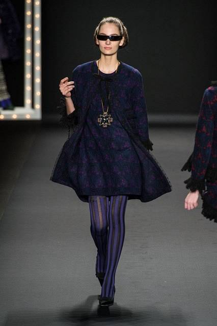 Pixelformula nAna Sui nWomenswear nWinter 2013 - 2014 nNew York