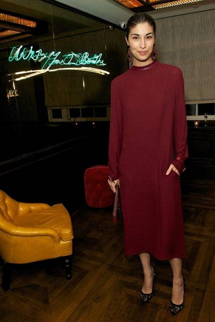 Caroline Issa attends Tommy Hilfiger Jonathan Newhouse LC M Dinner at The Emin Room at Restaurant 34