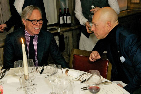 Tommy Hilfiger and Dylan Jones