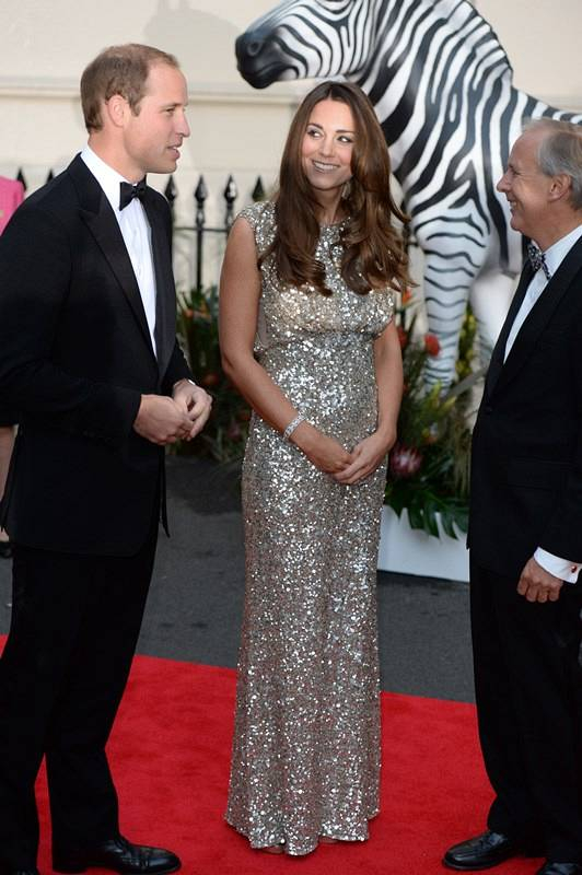 The Duke and Duchess of Cambridge arrive at the Tusk Conservation Awards