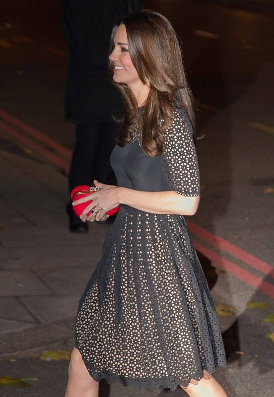 Jeff Moore 28 11 13 n nThe Duchess of Cambridge  Patron of SportsAid  attends the SportsBall  the charity  s annual gala dinner  at Supernova in Embankment Gardens  London 