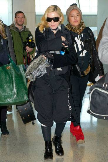Jan 26 2014 - Los Angeles California U S - Madonna David Banda arrives for the 56th Annual Grammy Awards at the Staples Center Credit Image Lisa O Connor ZUMAPRESS com 