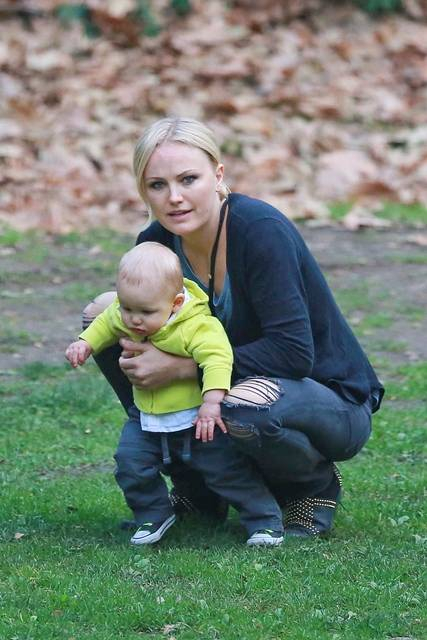 Malin Akerman and baby Sebastian are picture perfect