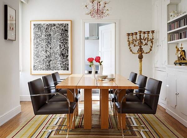 Beautiful-dining-table-in-wood