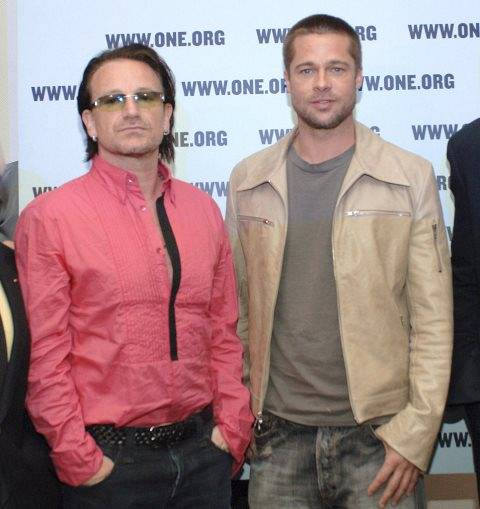 Brad-Pitt-Angelina-Jolie-asked-U2-frontman-Bono