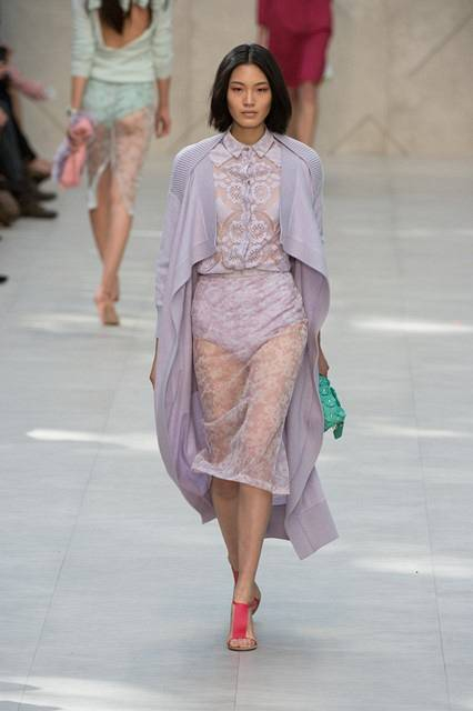 Pixelformula nBurberry Prorsum nWomenswear nSummer 2014 nReady To Wear nLondon