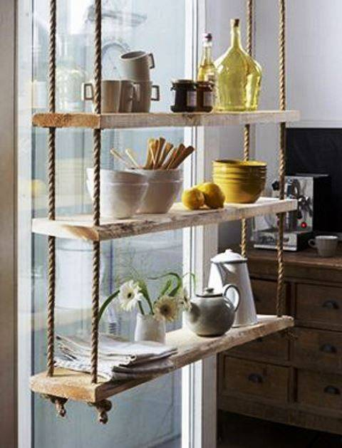 DIY hanging shelf 1 