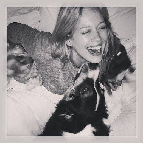 Hilary-Duff-celebrated-National-Dog-Day-her-pooch