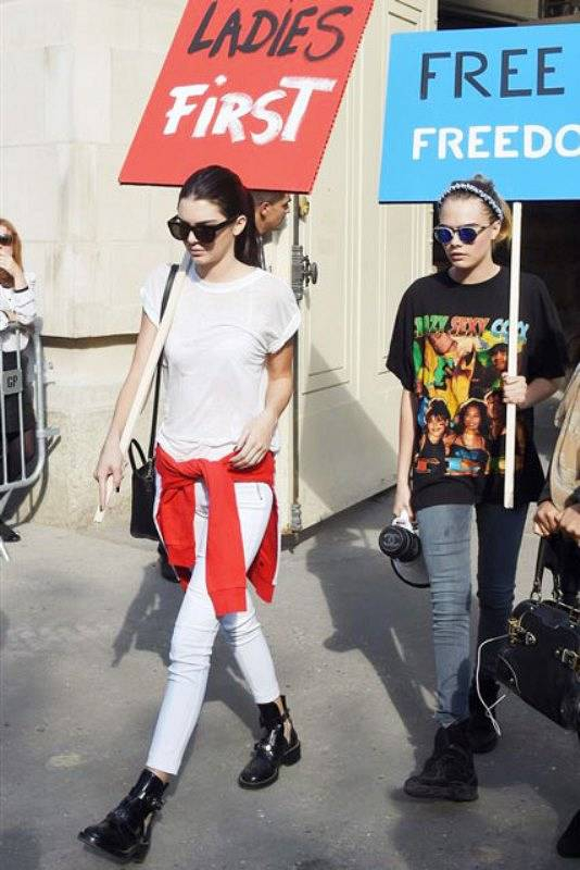 Kendall Jenner and Cara Delevingne