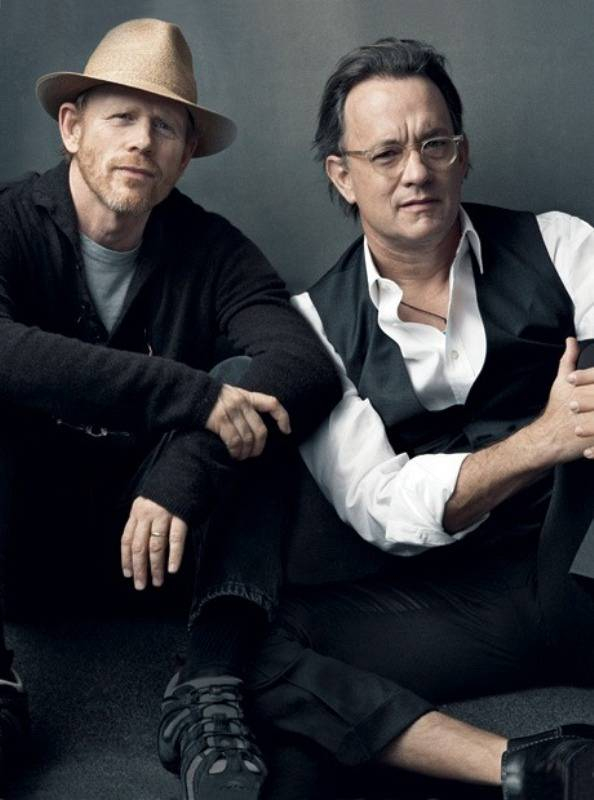 Ron Howard and Tom Hanks