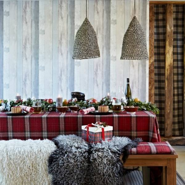 Tartan-Christmas-Dining-Country-Homes-and-Interiors-Housetohome
