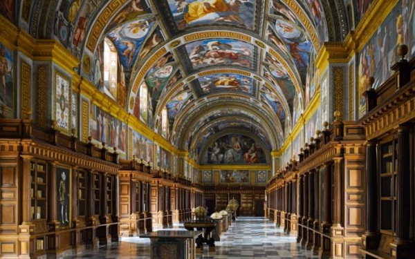 The Escorial Library San Lorenzo de El Escorial Spain