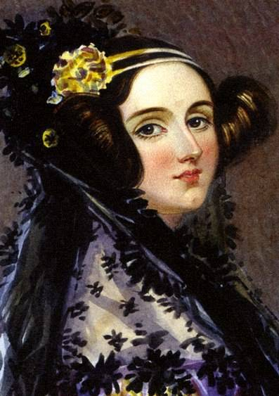 Ada Lovelace  English writer and mathematician  1815-1852  daughter of Lord Byron and friend of Charles Babbage BJ5F25 ADA  LOVELACE  -