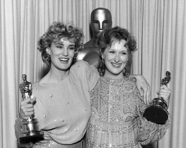 Meryl Streep  actress   Jessica Lange  supporting  - 1982  55th  AA