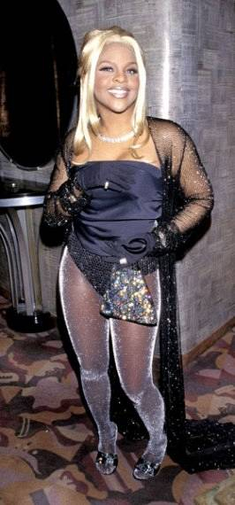 Lil Kim rThe 40th Annual GRAMMY Awards rRadio City Music Hall rNew York City New York United States rFebruary 25 1998 rPhoto by KMazur WireImage com r rTo license this image 1637348 contact WireImage com