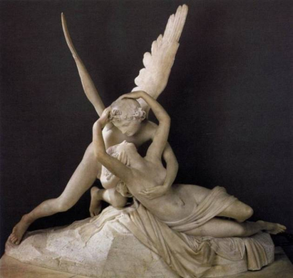 Antonio-Canova-Eros-and-Psyche-602x573