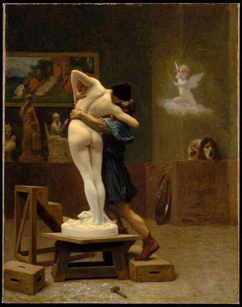 Jean-L on G r me Pygmalion and Galatea ca 1890