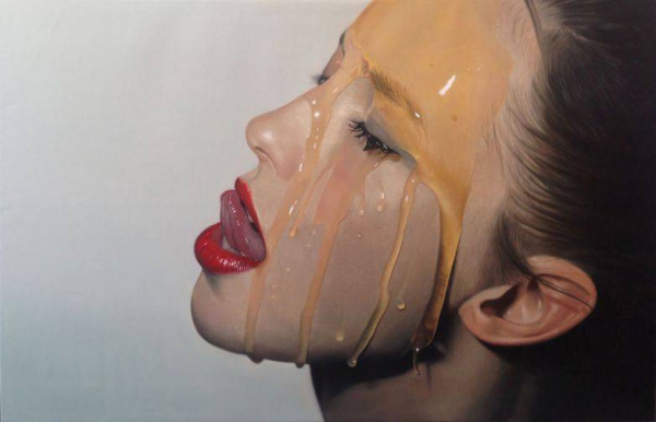 Hyperrealistic-paintings-sweet-as-honey2  880
