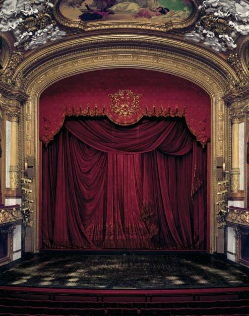 Curtain  Royal Swedish Opera  Stockholm  Sweden