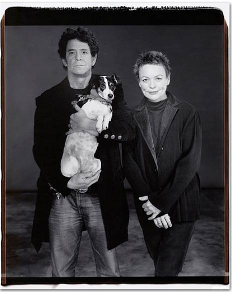 Lou Reed and Laurie Anderson