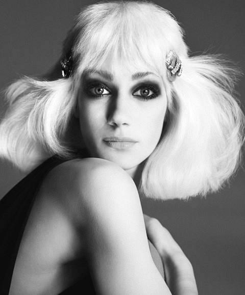 Marisa Berenson  hair by Ara Gallant  New York  February 1972