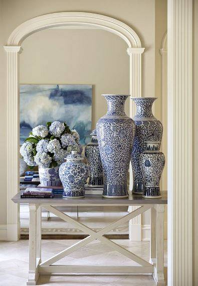 blue porcelain