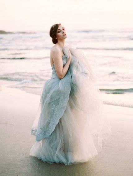 2 blue wed dress
