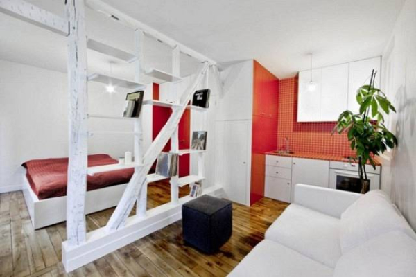 Ένας μικρός χώρος μπορεί εύκολα να δείξει stylish και cozy.